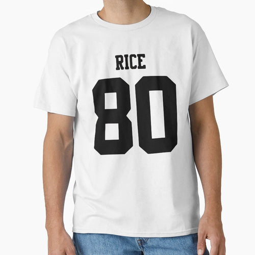 Jerry Rice T-Shirt - Graphic Print Men Women - T-Shirt, Sweatshirt, Hoodie
