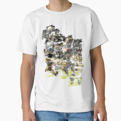 Football Crazy Abstract T-Shirt - Trendy Graphic Men Women - T-Shirt, Sweatshirt, Hoodie