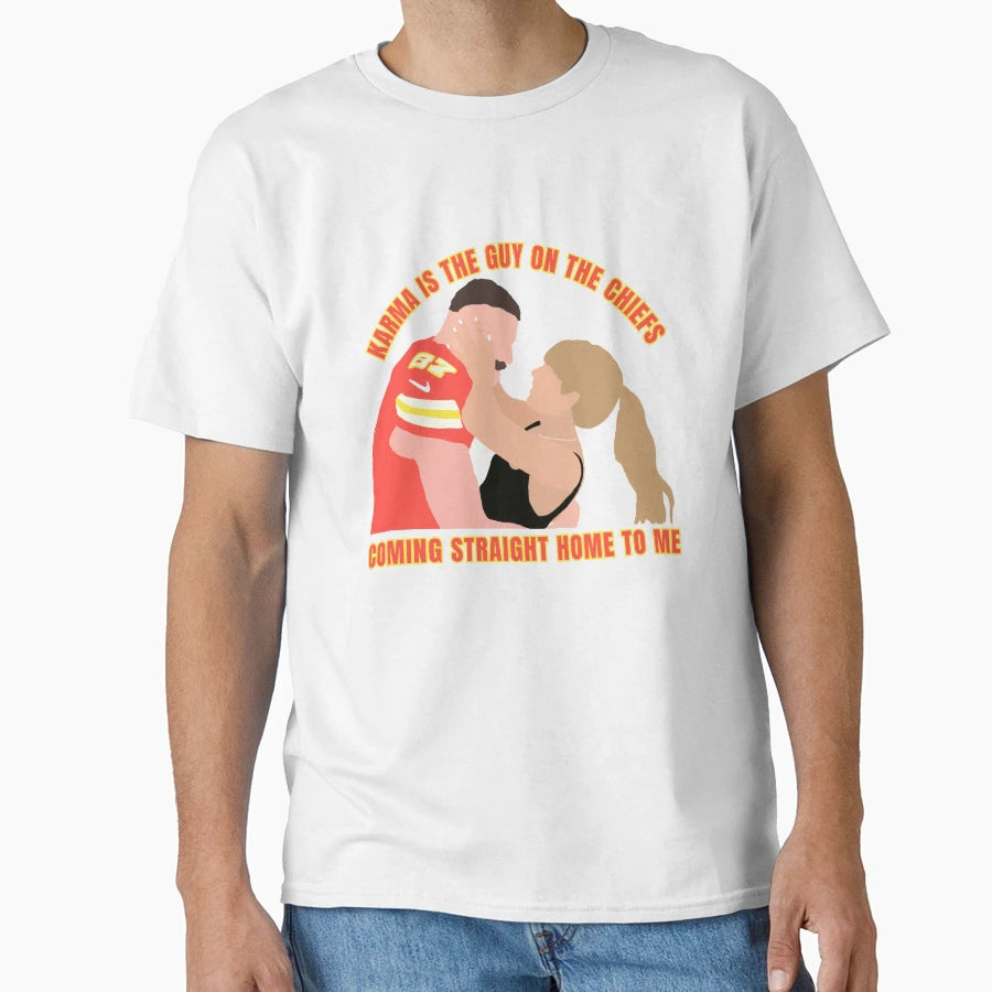 Karma Is Guy T-Shirt - Streetwear Style for Adults - T-Shirt, Sweatshirt, Hoodie