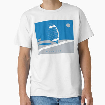 Detroit Detroit Michigan Michigan T-Shirt - Graphic Print Men Women - T-Shirt, Sweatshirt, Hoodie