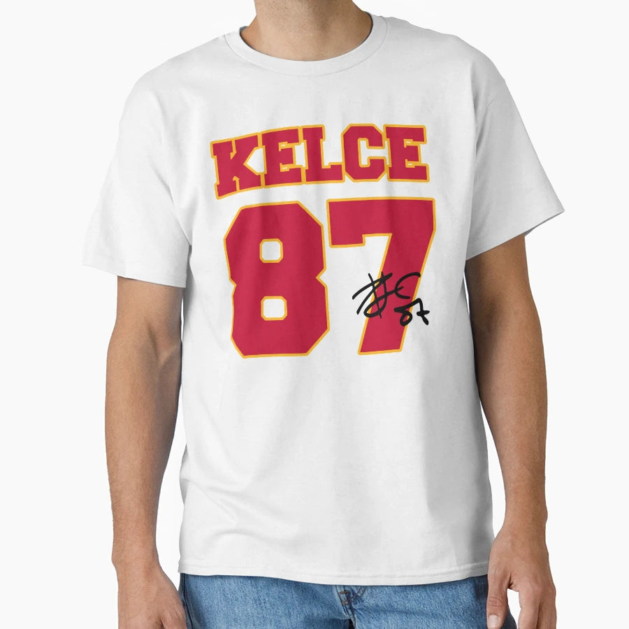 Kelce 87 T-Shirt - Novelty Apparel for Adults - T-Shirt, Sweatshirt, Hoodie