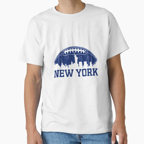New York Skyline Football Team Giants T-Shirt - Unique Graphic Unisex - T-Shirt, Sweatshirt, Hoodie