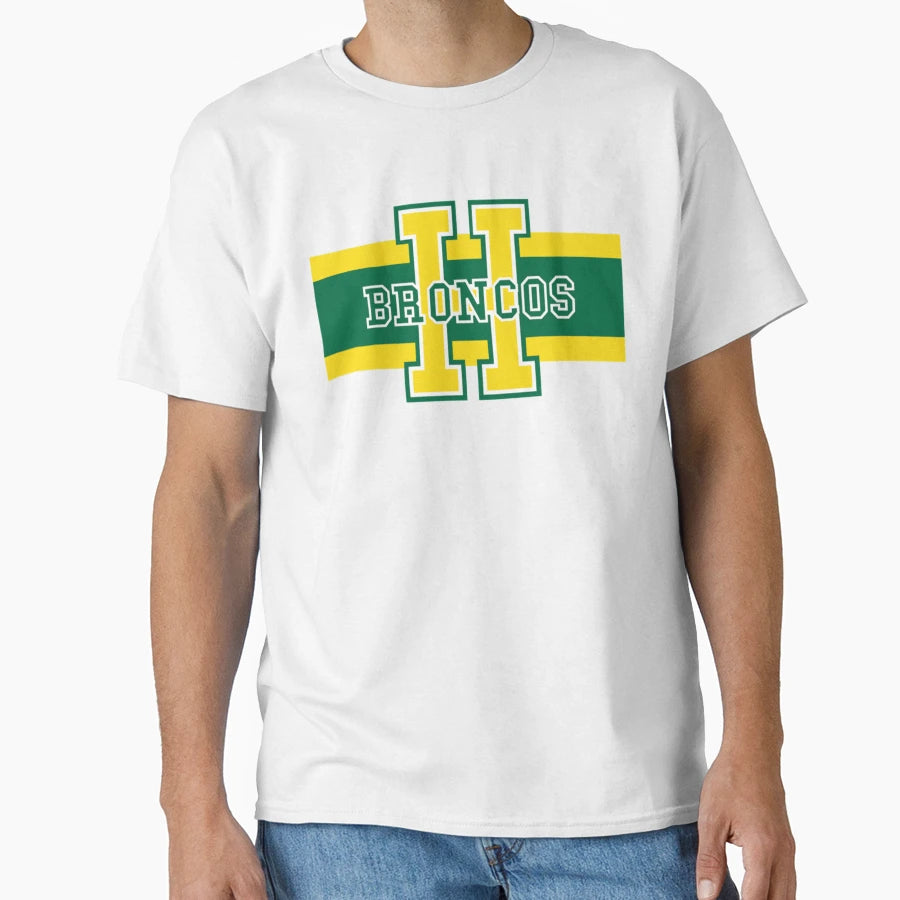 Humboldt Bronco 1 T-Shirt - Custom Art Print Unisex - T-Shirt, Sweatshirt, Hoodie
