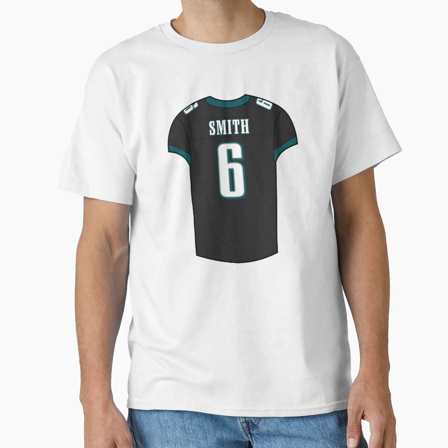 Devonta Smith Alternate Jersey T-Shirt - Custom Art Print Men Women - T-Shirt, Sweatshirt, Hoodie