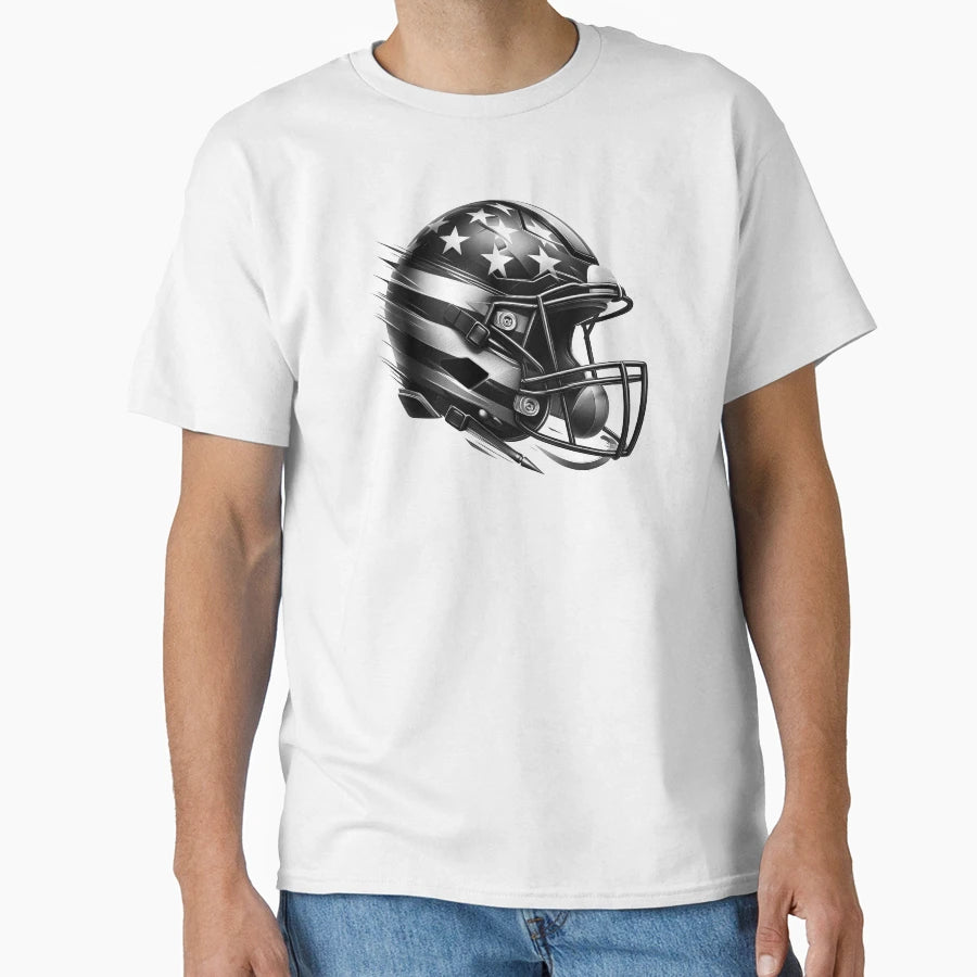 American Football T-Shirt - Aesthetic Graphic Men Women - T-Shirt, Sweatshirt, Hoodie