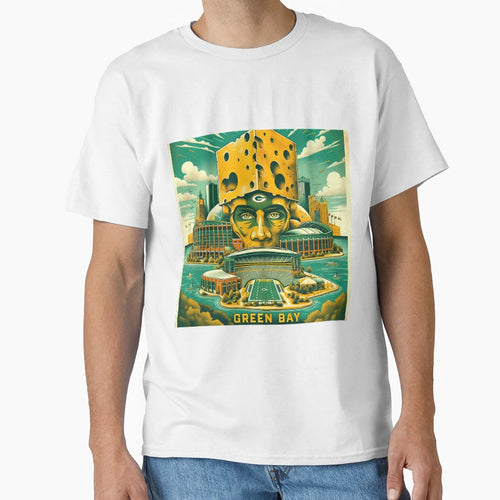 Green Bay Packers Artwork T-Shirt - Graphic Print Unisex - T-Shirt, Sweatshirt, Hoodie