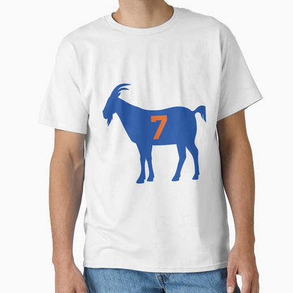Ny Goat 7 White T-Shirt - Unique Graphic Unisex - T-Shirt, Sweatshirt, Hoodie