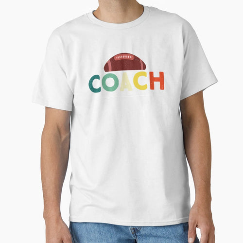 Football Coach T-Shirt - Trendy Graphic Unisex - T-Shirt, Sweatshirt, Hoodie