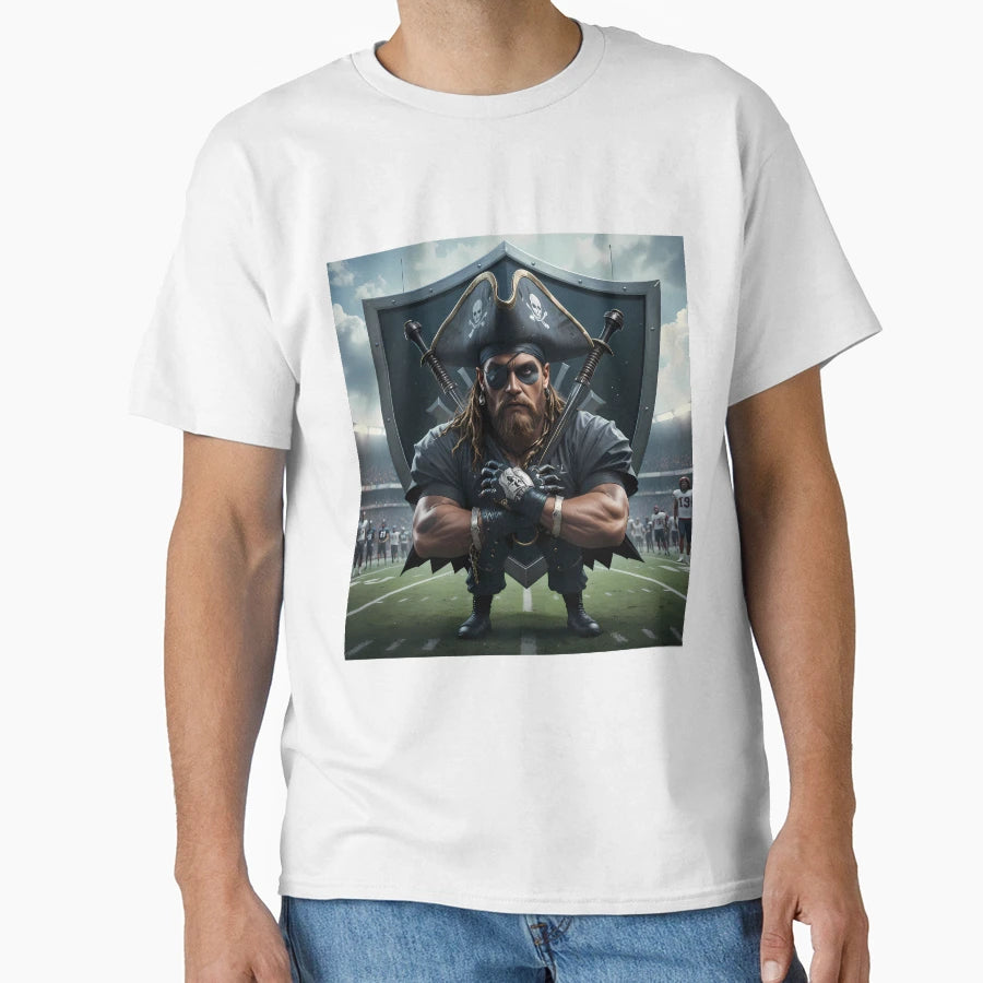 Mini Black Pirate Iconic Sports Helmets T-Shirt - Trendy Graphic Men Women - T-Shirt, Sweatshirt, Hoodie