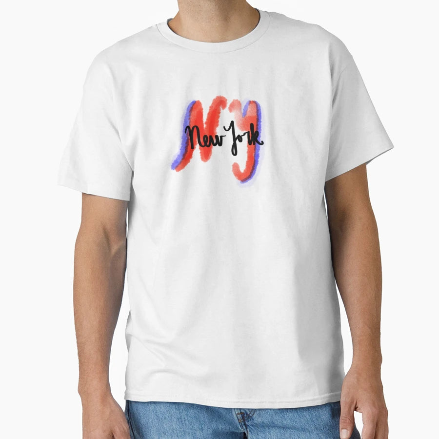 New York T-Shirt - Custom Art Print Men Women - T-Shirt, Sweatshirt, Hoodie
