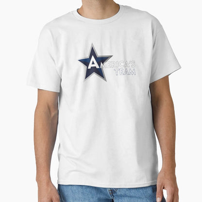 Americas Team T-Shirt - Minimalist Print Men Women - T-Shirt, Sweatshirt, Hoodie
