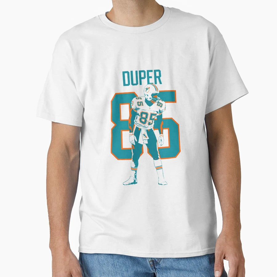 Mark Duper Miami 85 Football Art T-Shirt - Aesthetic Graphic for Adults - T-Shirt, Sweatshirt, Hoodie