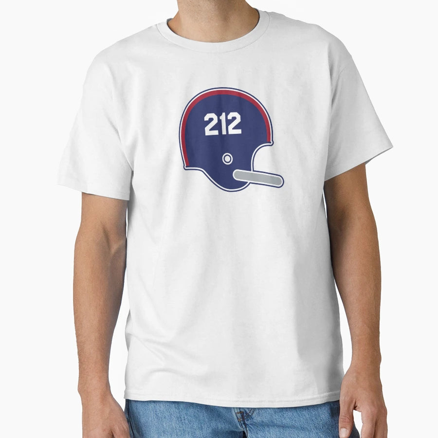 New York Giants 212 Helmet T-Shirt - Minimalist Print for Adults - T-Shirt, Sweatshirt, Hoodie