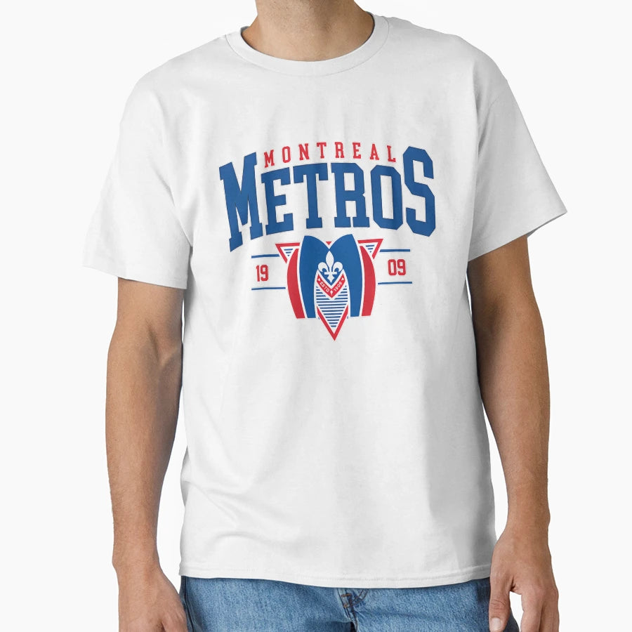 Montreal Metros Hockey Team Hollander T-Shirt - Novelty Apparel for Adults - T-Shirt, Sweatshirt, Hoodie