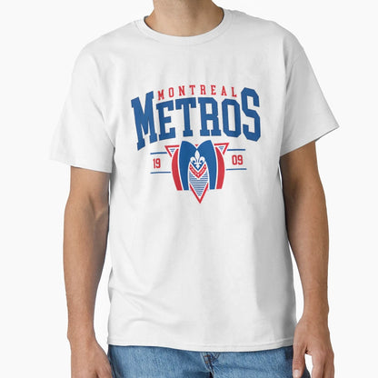 Montreal Metros Hockey Team Hollander T-Shirt - Novelty Apparel for Adults - T-Shirt, Sweatshirt, Hoodie