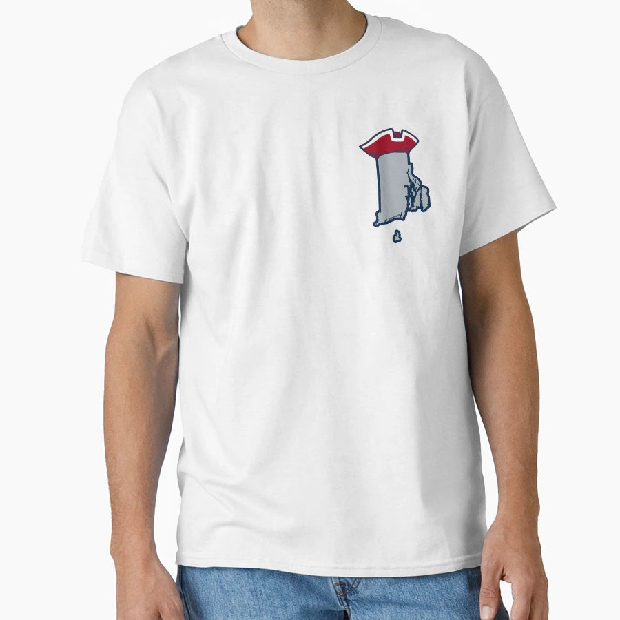 Patriot Ic Rhode Island T-Shirt - Minimalist Print Unisex - T-Shirt, Sweatshirt, Hoodie