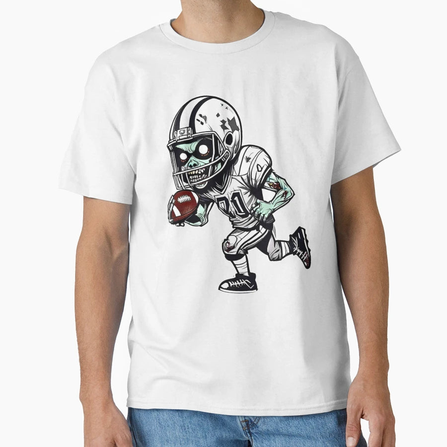 Zom B Touchdown Zombie American T-Shirt - Casual Everyday Wear for Adults - T-Shirt, Sweatshirt, Hoodie