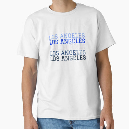 Los Angeles California T-Shirt - Minimalist Print Men Women - T-Shirt, Sweatshirt, Hoodie