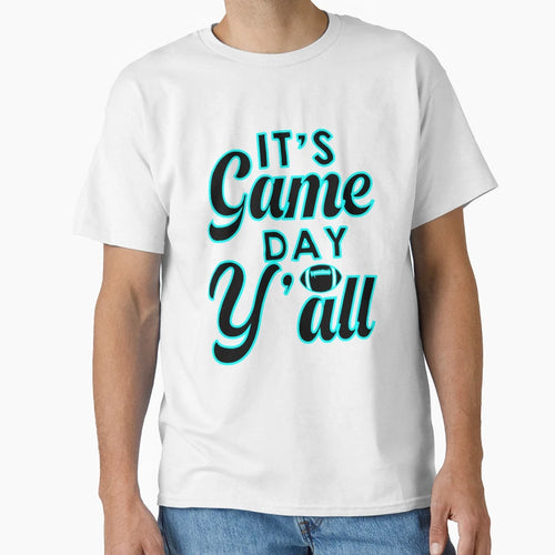 Its Game Day Yall Football Game Day Rugby T-Shirt - Unique Graphic Unisex - T-Shirt, Sweatshirt, Hoodie