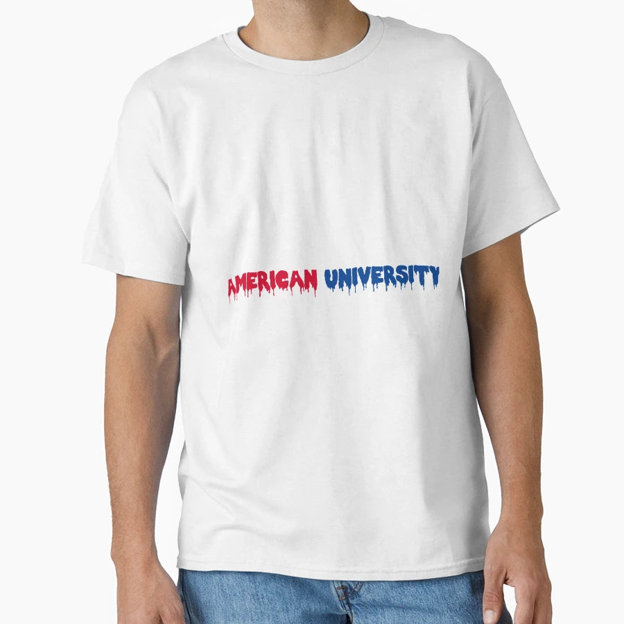 American University T-Shirt - Fun Novelty Design for Adults - T-Shirt, Sweatshirt, Hoodie