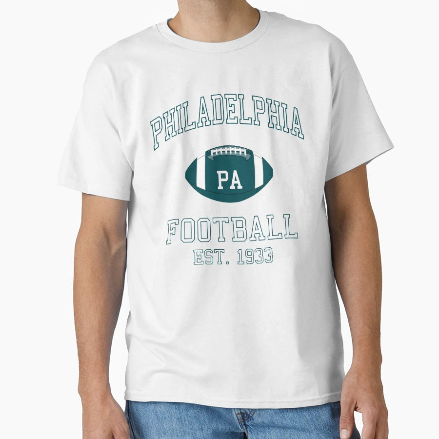 Philadelphia Football T-Shirt - Trendy Graphic for Adults - T-Shirt, Sweatshirt, Hoodie