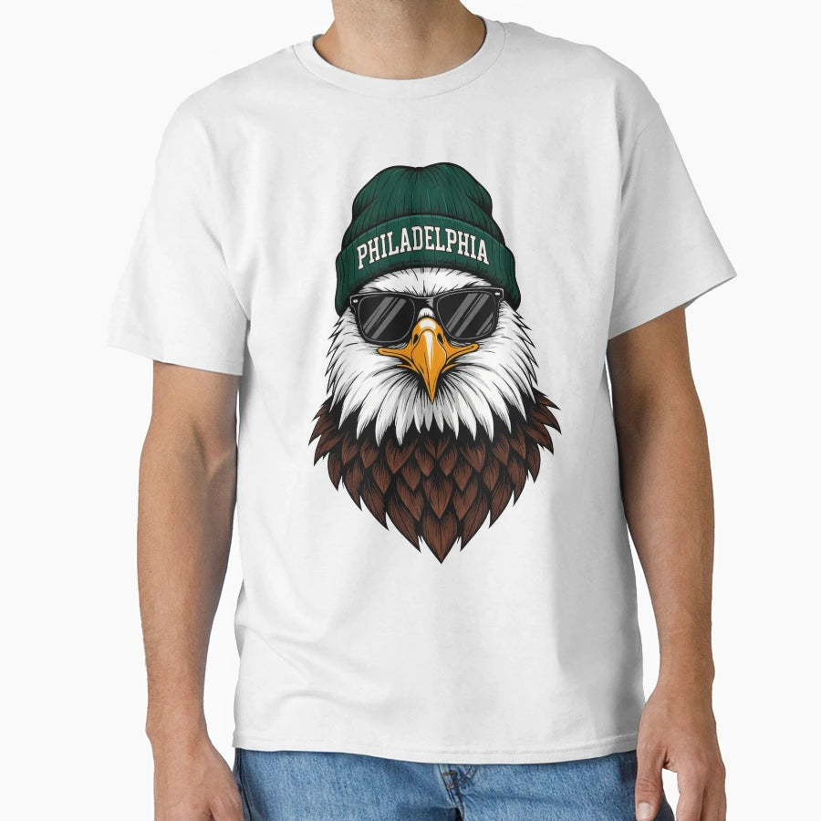 Philadelphia Eagle Fan Art T-Shirt - Streetwear Style Men Women - T-Shirt, Sweatshirt, Hoodie