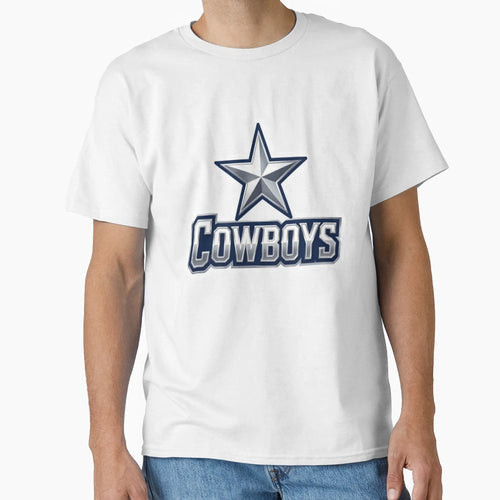Dallas Cowboys Football Decal T-Shirt - Novelty Apparel Unisex - T-Shirt, Sweatshirt, Hoodie
