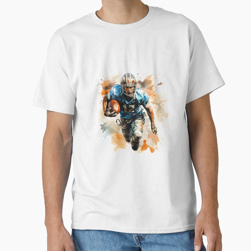 Football Player 2 T-Shirt - Novelty Apparel Unisex - T-Shirt, Sweatshirt, Hoodie
