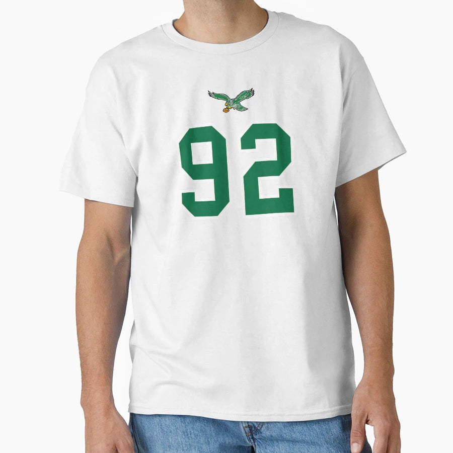 White Reggie 92 T-Shirt - Novelty Apparel for Adults - T-Shirt, Sweatshirt, Hoodie