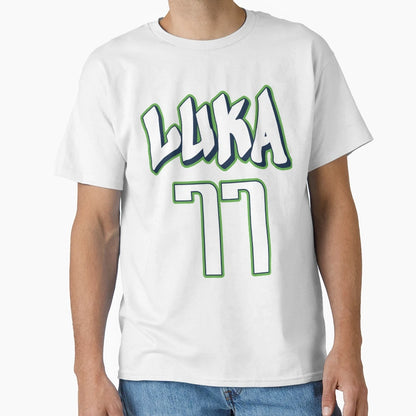 Luka Doncic 77 City Jersey T-Shirt - Trendy Graphic Unisex - T-Shirt, Sweatshirt, Hoodie