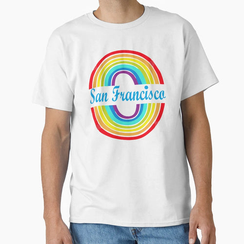 San Francisco California T-Shirt - Custom Art Print for Adults - T-Shirt, Sweatshirt, Hoodie