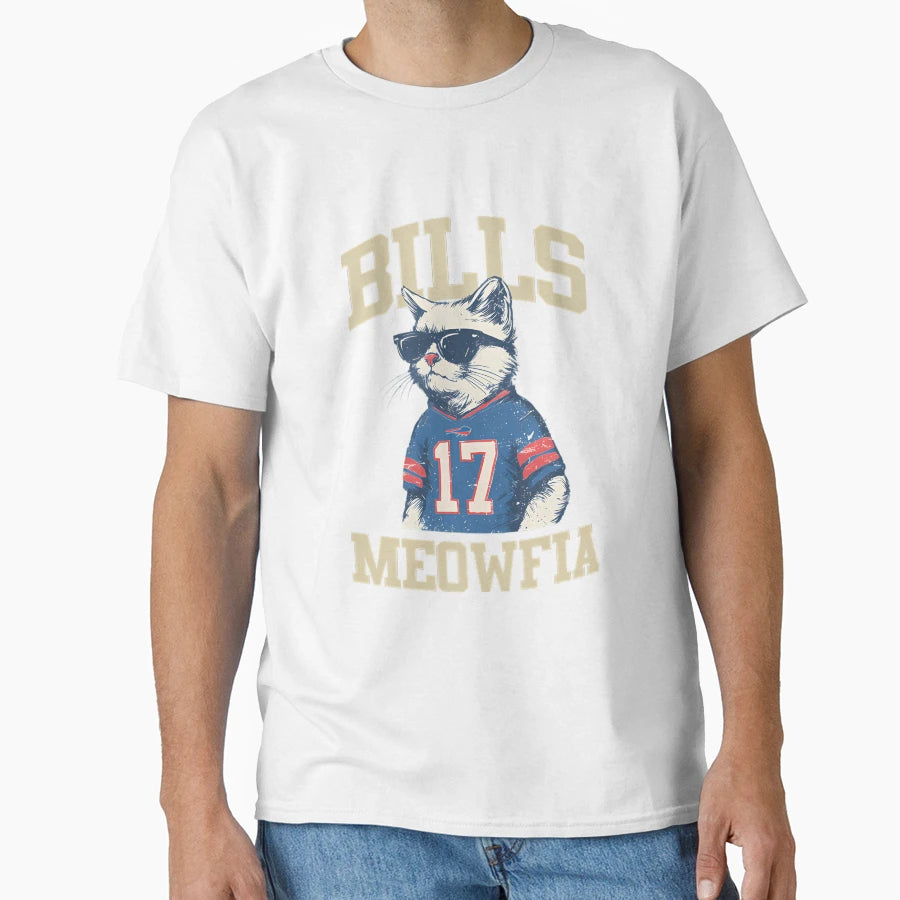Cat Lovers Buffalo Bills Shirts Bills T-Shirt - Novelty Apparel Men Women - T-Shirt, Sweatshirt, Hoodie