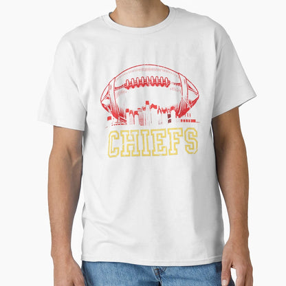 Chiefs Kansas City Football T-Shirt - Casual Everyday Wear for Adults - T-Shirt, Sweatshirt, Hoodie