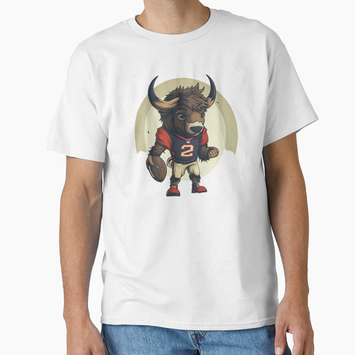 Bison Football T-Shirt - Casual Everyday Wear for Adults - T-Shirt, Sweatshirt, Hoodie