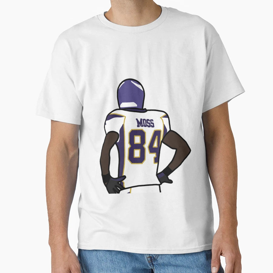 Randy Moss T-Shirt - Novelty Apparel for Adults - T-Shirt, Sweatshirt, Hoodie