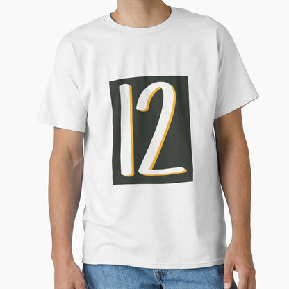 AR Number 12 T-Shirt - Unique Graphic Men Women - T-Shirt, Sweatshirt, Hoodie