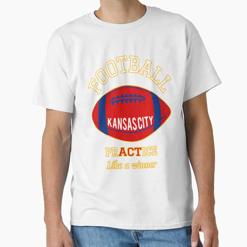 Football Fan Art College Practice T-Shirt - Fun Novelty Design Men Women - T-Shirt, Sweatshirt, Hoodie