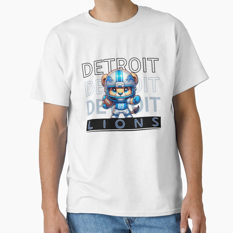 Detroit Lions T-Shirt - Graphic Print for Adults - T-Shirt, Sweatshirt, Hoodie