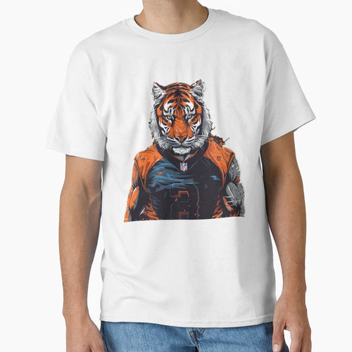 Bengal Tiger Cincinnati T-Shirt - Graphic Print Unisex - T-Shirt, Sweatshirt, Hoodie
