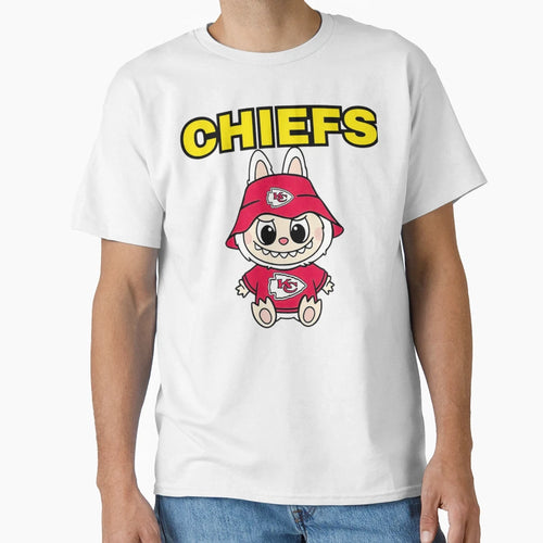 Labubu Football Chiefs T-Shirt - Fun Novelty Design Men Women - T-Shirt, Sweatshirt, Hoodie