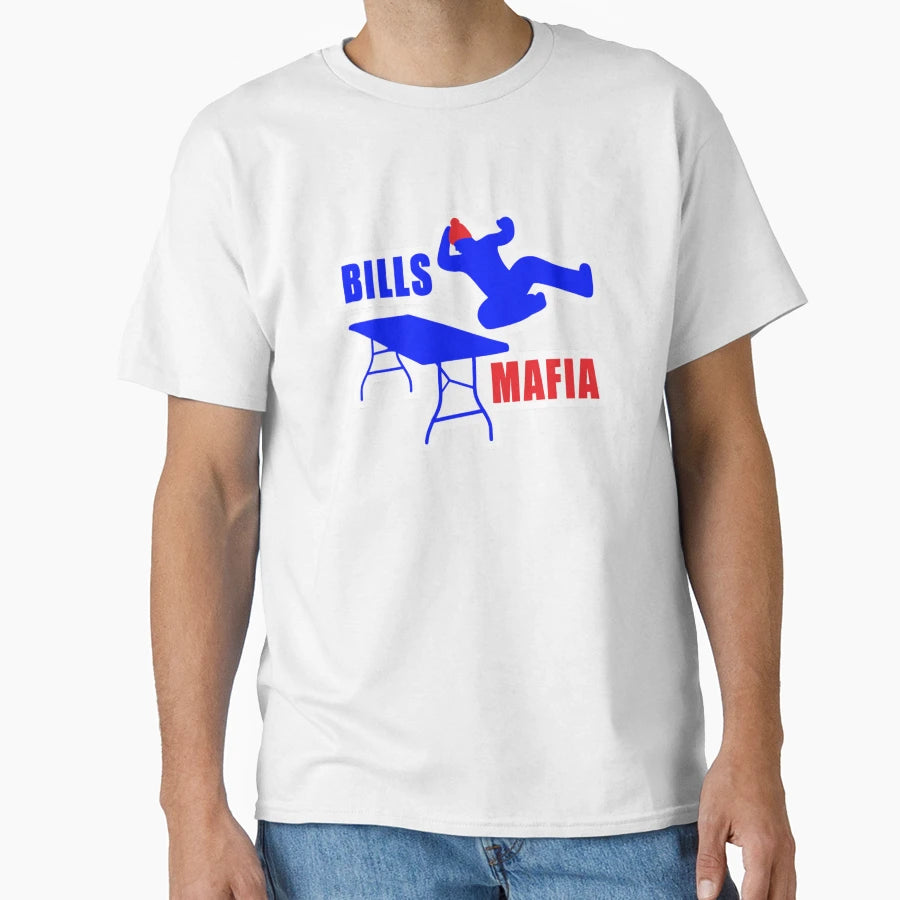 Bills Mafia Tailgating T-Shirt - Minimalist Print Men Women - T-Shirt, Sweatshirt, Hoodie