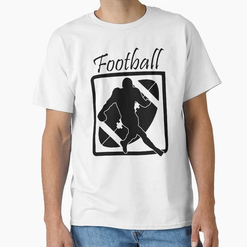 Football T-Shirt - Novelty Apparel for Adults - T-Shirt, Sweatshirt, Hoodie