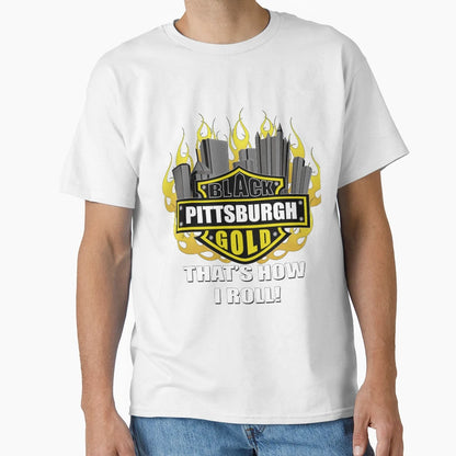 Pittsburgh T-Shirt - Novelty Apparel Unisex - T-Shirt, Sweatshirt, Hoodie
