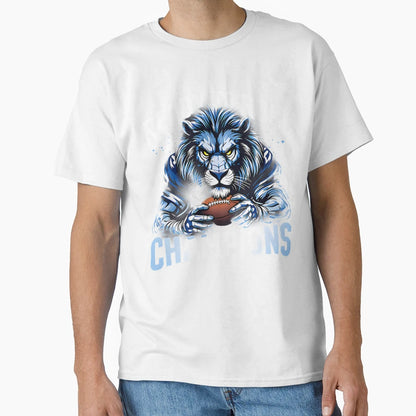 Detroit Lions Ready To Roll Champions T-Shirt - Unique Graphic Unisex - T-Shirt, Sweatshirt, Hoodie
