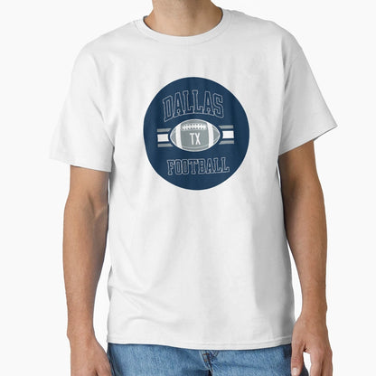 Dallas Circle T-Shirt - Fun Novelty Design for Adults - T-Shirt, Sweatshirt, Hoodie