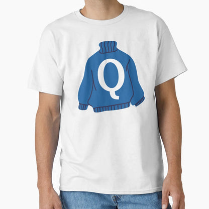 Letter T-Shirt - Casual Everyday Wear for Adults - T-Shirt, Sweatshirt, Hoodie