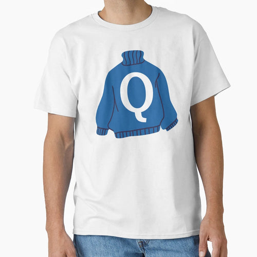 Letter T-Shirt - Casual Everyday Wear for Adults - T-Shirt, Sweatshirt, Hoodie