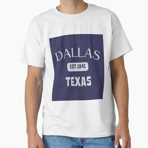 Dallas Texas T-Shirt - Aesthetic Graphic for Adults - T-Shirt, Sweatshirt, Hoodie
