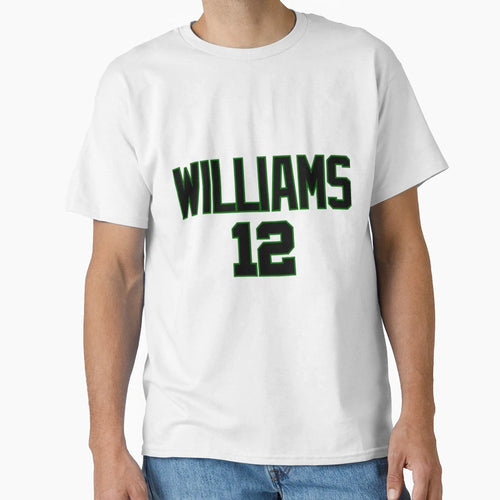 Williams 12 T-Shirt - Minimalist Print for Adults - T-Shirt, Sweatshirt, Hoodie