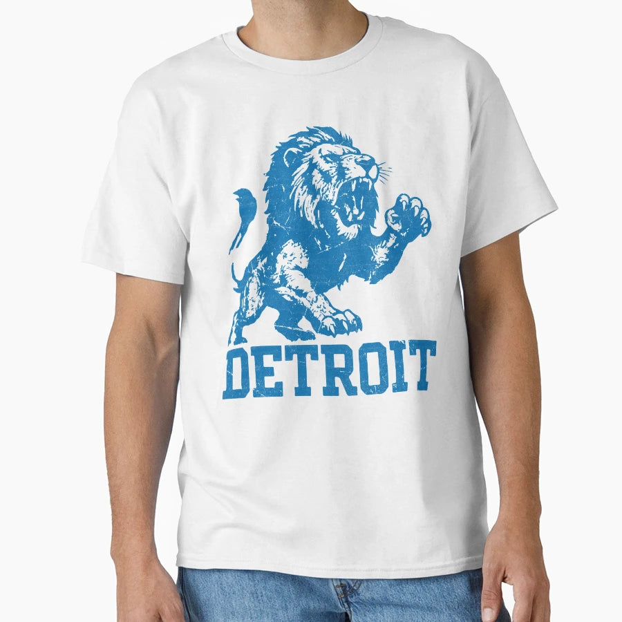 Detroit T-Shirt - Unique Graphic for Adults - T-Shirt, Sweatshirt, Hoodie